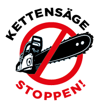 Kettensägen Stoppen Logo